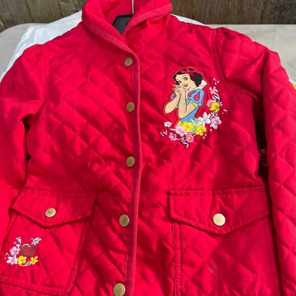 Disney Snow White red jacket coat for girls